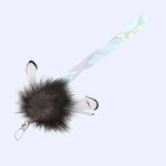 Simulated Insect Feather Cat Teaser Replacement Head Cats Self - Help Toy Bell - Trustpick