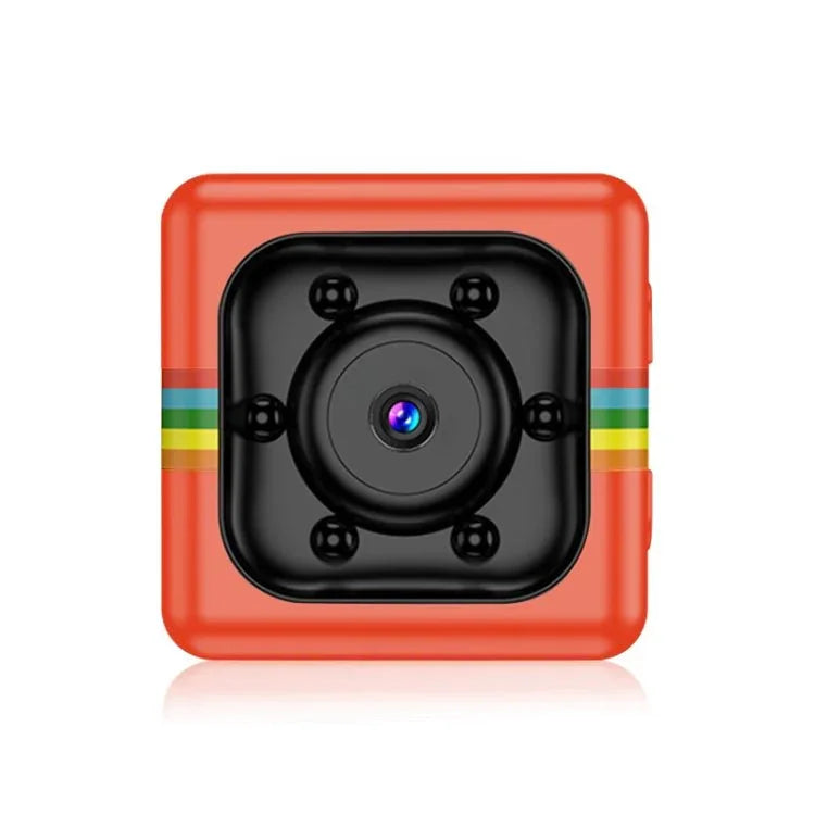 SQ11 Mini DV HD 1080P 6 LEDs Sport Recorder Camera with Holder, Support Monitor Detection & IR Night Vision & TF Card - Trustpick