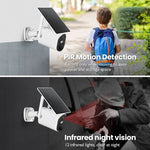 T20 1080P Full HD Solar Powered WiFi Camera, Support Motion Detection, Night Vision, Two Way Audio, TF Card - Trustpick