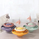 Tumbler Turntable Pet Cat Planet Toy - Trustpick