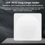 UHF RFID Long Range 9dBi Integrated Reader with E710 Chip, Style: Add Power Over Ethernet - Trustpick