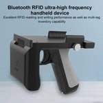UHF RFID Radio Frequency High Performance Handheld Back Clip Bluetooth Communication Reader, Style: Bluetooth RFID Reading and Writing + One/Two - dimensional Code Scanning - Trustpick