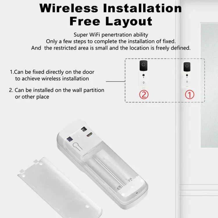V30S Tuya Smart WIFI Video Doorbell Support Wired POE & Two - way Intercom & Night Vision - Trustpick