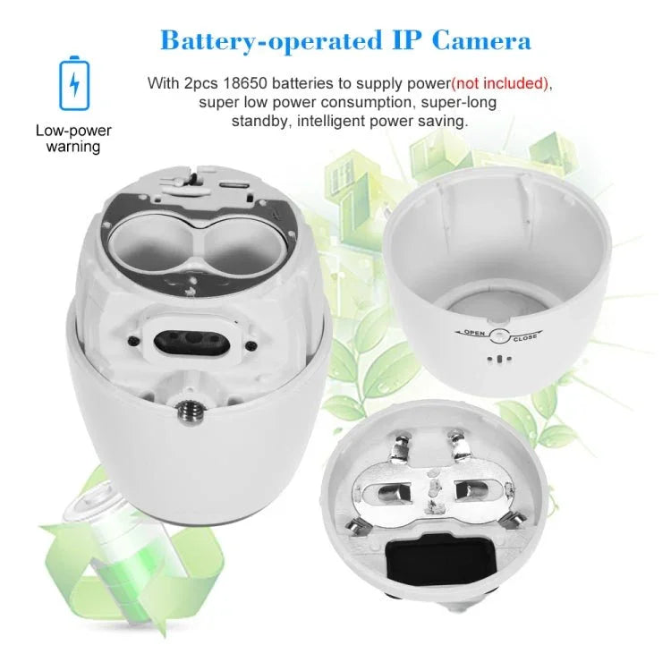 VESAFE VS - DC01 Security HD 720P Two - Way Audio Wireless Wifi IP Camera, Support Night Vision & PIR Detection & TF Card, IP54 Waterproof - Trustpick