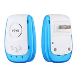 VOYE V009A Home Music Remote Control Wireless Doorbell with 38 Polyphony Sounds, US Plug - Trustpick